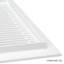 Grille de ventilation Reggio Registral Royal avec trous de fixation et rebord inférieur-82209403-82038203