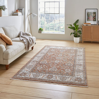 Auderghem area rug Machine Woven Terracotta