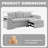 2 - Piece Upholstered L-Shaped Sectional Sofa-895149471