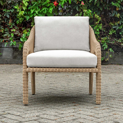  Kavali Outdoor Wicker Lounge Chair