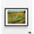 Black Framed Print with Mat