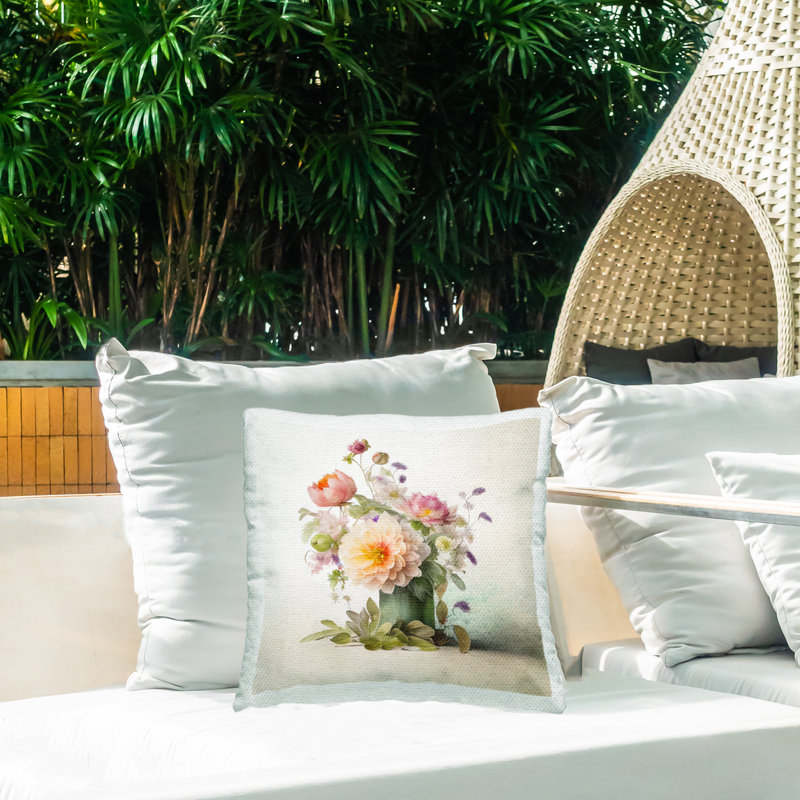 Coussin intérieur/extérieur Floral