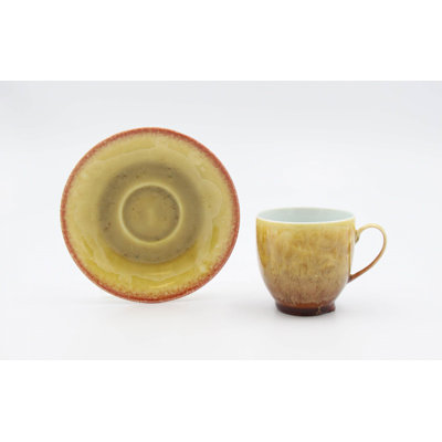 Rencher Porcelain Teacup and Saucer