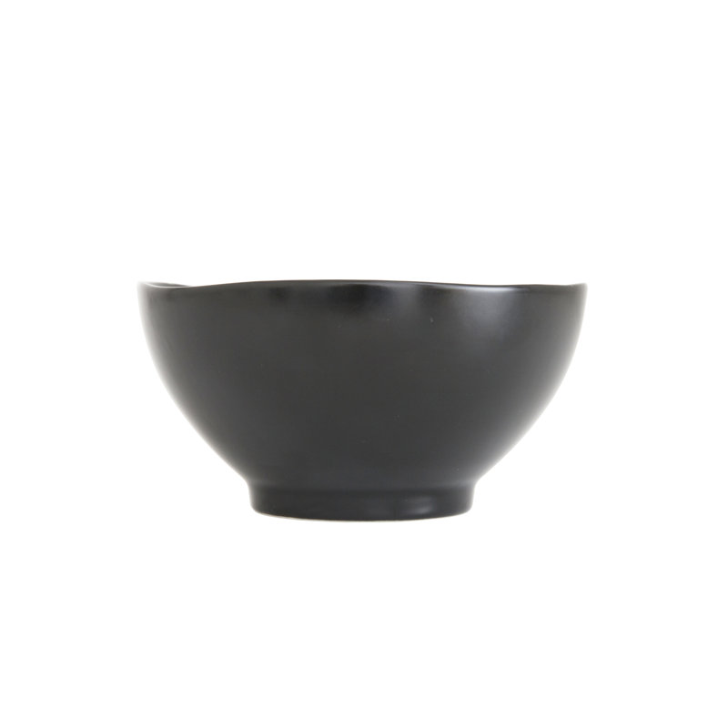 Heirloom 21 oz. Rice Bowl, Charcoal
