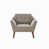 Polyester gris clair