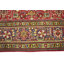 One-of-a-Kind Rectangle 6'3" X 9'7" 1970s Wool Area Rug in Red/Beige