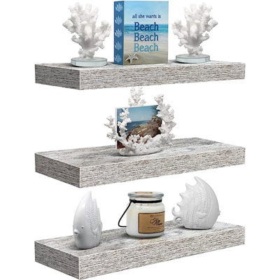 Ancasta 3 Piece Floating Shelf