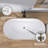 Acrylic Freestanding Bathtub 67"x 30'' Stand Alone  Deep Soaking Tub with Pop-up Center Drain-93349868