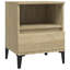 Mervel Manufactured Wood Bedside Table-1132773894-1081786331