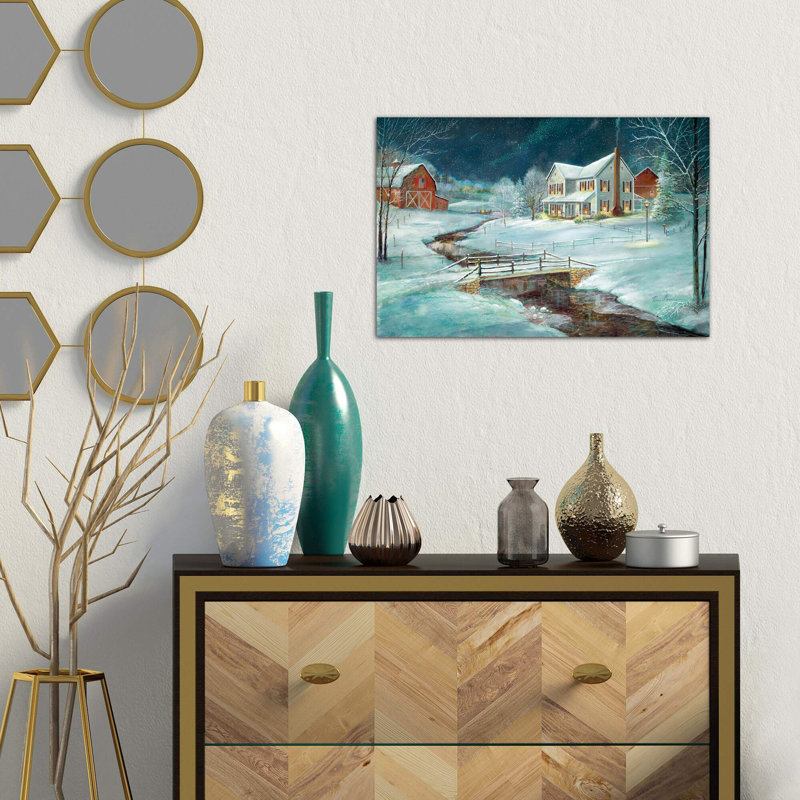 Winter Serenity by Ruane Manning - Wrapped Canvas Print, 66.04 cm H x 45.72 cm W x 1.91 cm D