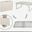 Petite table pliante d'extérieur