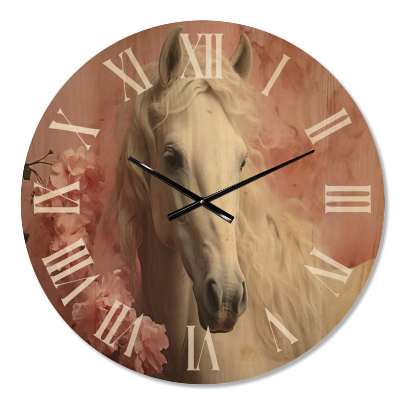 Horloge murale White Horse, Grand