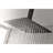 Rainfall Shower Head - Matte Black, Stainless Steel With Smooth Water Flow For Bathroom Showerhead Black Steel, High And Easy Maintenance-118768041