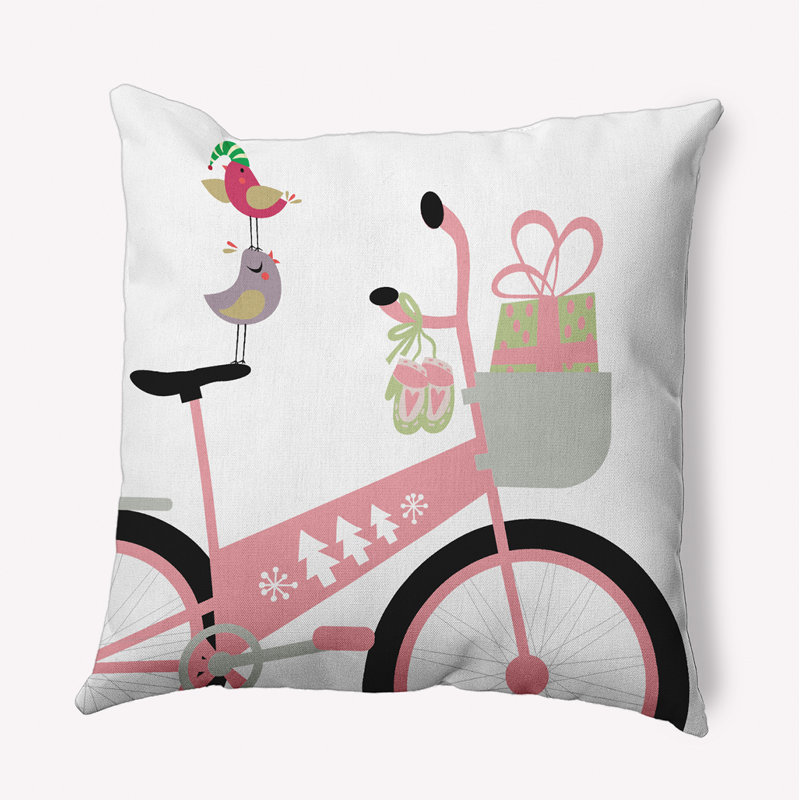 Reversible Throw Pillow, Square, 16" x 16"
