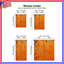 Rideaux de fenêtre orange et orange-129135429-129135430