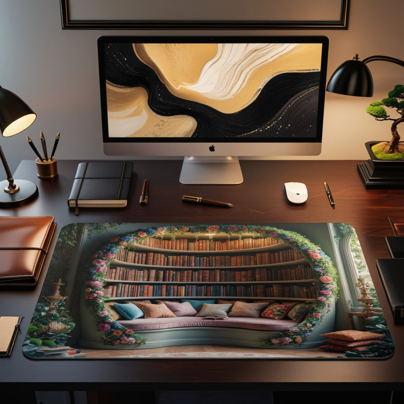 Polyester Desk Pad, 23.6x13.8