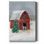 «Christmas On The Farm I», reproduction sur toile tendue-2142892733