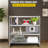60'' W Metal Height -Adjustable Storage Rack-93670179