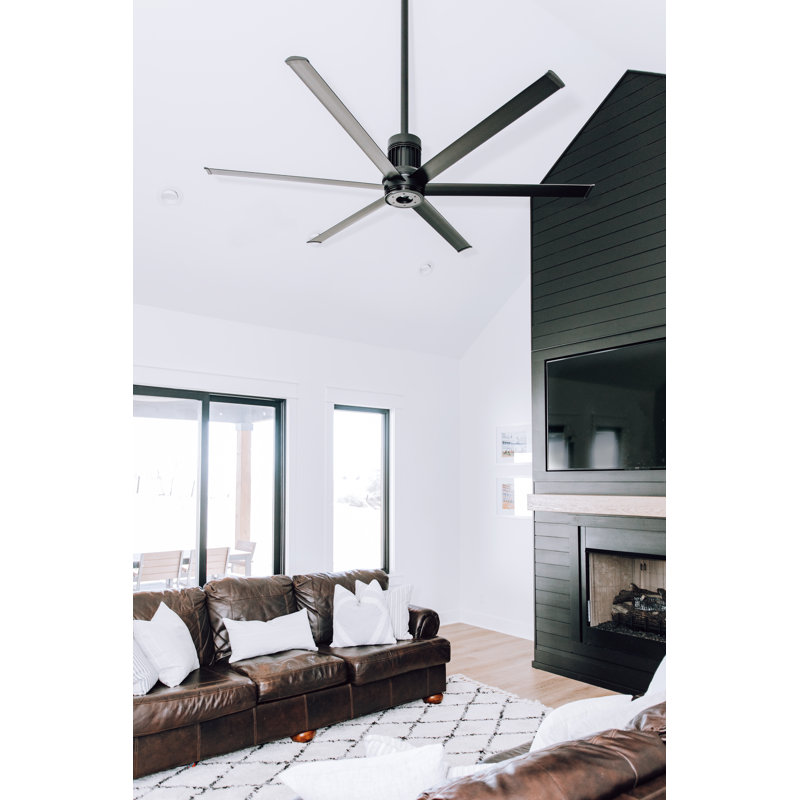 I6 Smart Downrod Ceiling Fan, Oil Rubbed Bronze, 60 inches