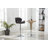 Sanchez Swivel Upholstered Adjustable Height Counter Stool-1355476430
