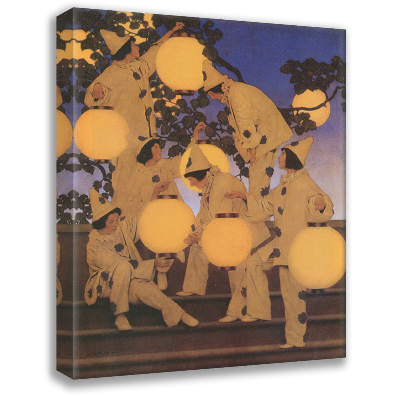 The Lantern Bearers by Maxfield Parrish Gallery Wrapped Canvas, 24" H x 17" W