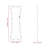 Hollywood Full Length Mirror With Lights Full Body Vanity Mirror With 3 Color Modes Lighted Standing Floor Mirror For Dressing Room Bedroom Wall Mounted Touch Control 63"X24"-1409620122