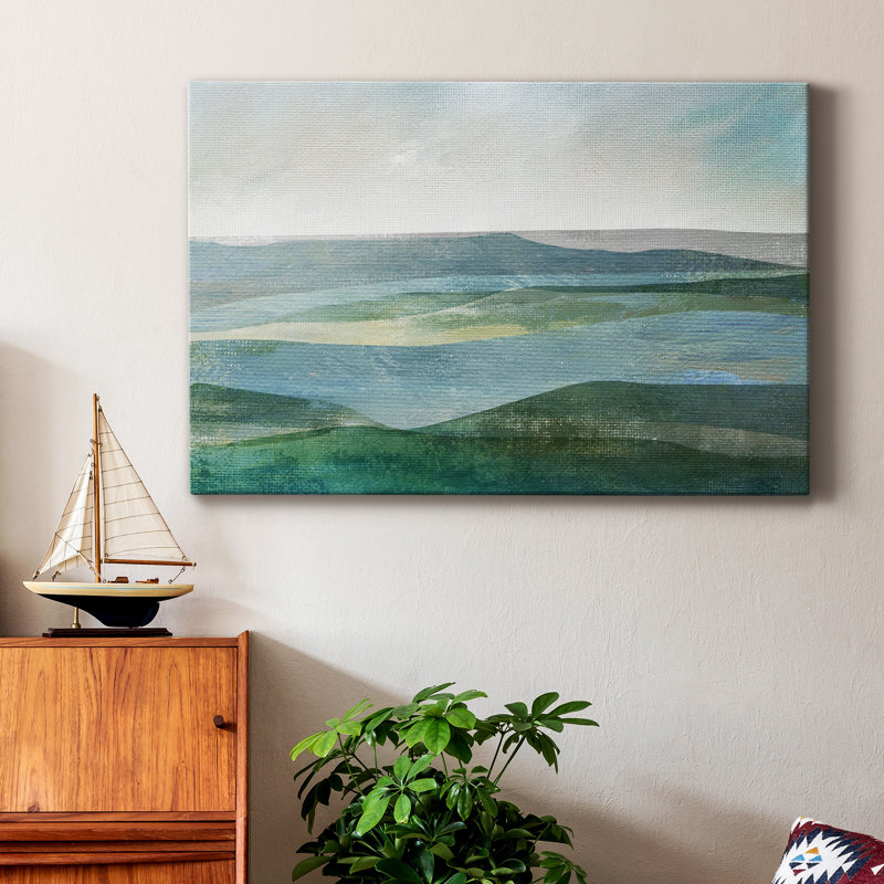 River Valley - peinture sur toile tendue