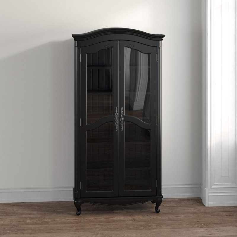 Cadenza Storage Bookcase, Distressed Black