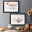 Whitewash Sunset I - ensemble de 2 reproductions de cadres photo-938699271-938699272