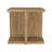 Square Engineered Wood End Table In Mango