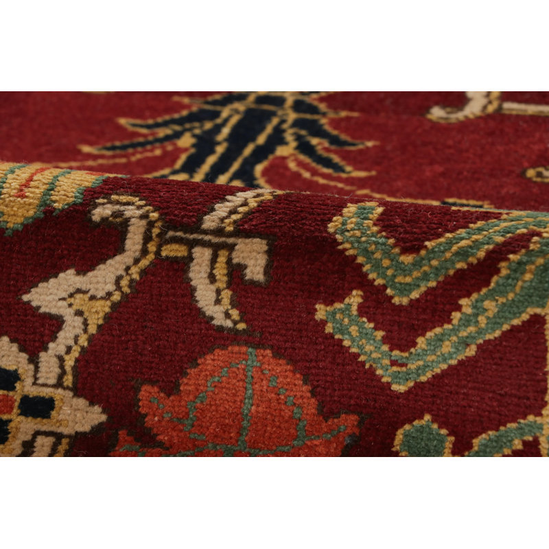 Handmade and Hand Woven Kilim Wool Floral Area Rug
