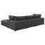 Canapé modulaire avec repose-pieds 4 pièces Rhette-1468534591