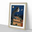 The Plate Mansion by Katsushika Hokusai - Picture Frame Painting Print-55611406-55611408