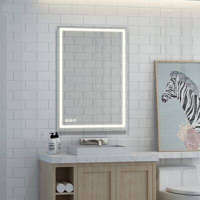 Boyel Living Rectangle LED Wall Mirror & Reviews | Wayfair