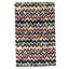 Flatweave Wool Ikat Area Rug in Multi