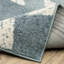 Tapis bleu / ivoire Quince-116003361