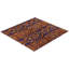 Contemporary One-of-a-Kind 6' 1" X 6' 1" Hand Knotted Area Rug