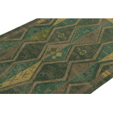 Distressed Homage Handmade Kilim Wool Geometric Area Rug