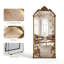 Miroir pleine grandeur sculpté arqué en polyuréthane-375505154-375505155