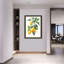 Ensemble de 2 impressions murales encadrées - Impressions sur toile remplaçables avec cadres photo en bois massif, décoration murale élégante pour la salle à manger et le salon 24 po x 32 po
