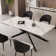 78.74'' To 110.24'' Rectangular Extendable Dining Table With Sintered Stone Top For 8-10