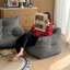 Canapé-pouf Colman rempli de mousse, canapé-lit-1627781060