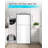 BLACK+DECKER 20.1 Cu. Ft. Top Mount Refrigerator with Freezer, 2 Door Refrigerator with Top Freezer and Adjustable Temperature Control, BR2010JW, White-123767425