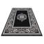 Magnifique tapis intérieur / extérieur noir Ramos-29027064