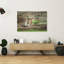 Running Wild Lioness Contemporary Cat Lion Nature Wildlife Wall Art Print by Jeffrey C. Sink - 1 Piece Wrapped Canvas Wall Art-556526330