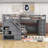 Jashya Kids Bunk Bed with Drawers-705916118