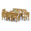 Devon Outdoor - Piece Teak Dining Set-591110979