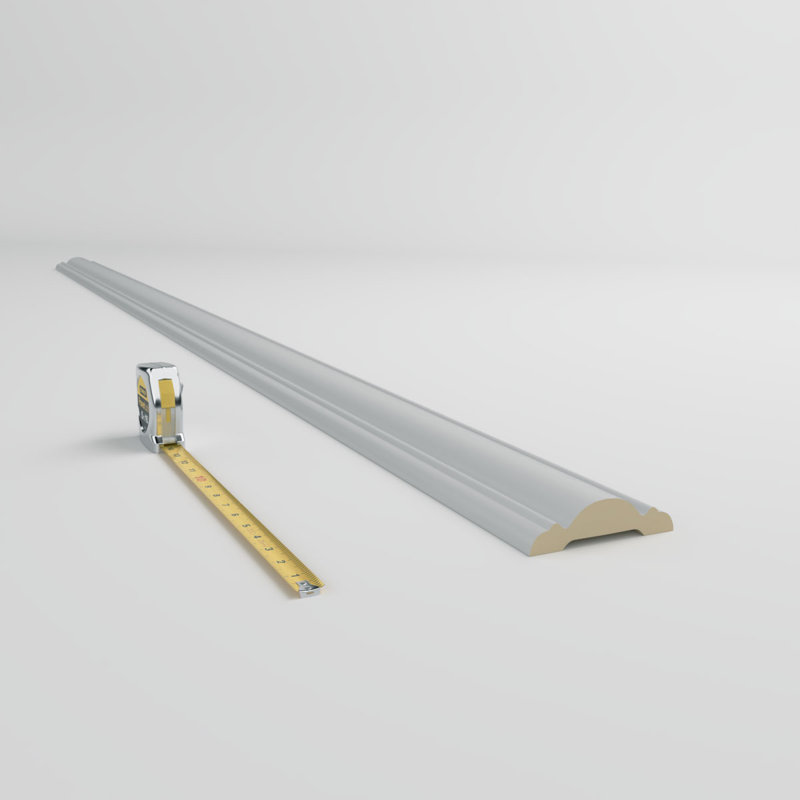 Primed Polyurethane Architectural Crown Moulding 7' 10.5"