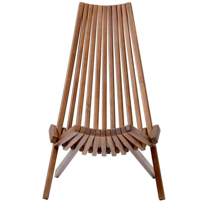 Chaise pliante en bois
