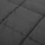 Couverture lestée 20 lb, coton 60 x 80 multicouches, gris foncé-121481530